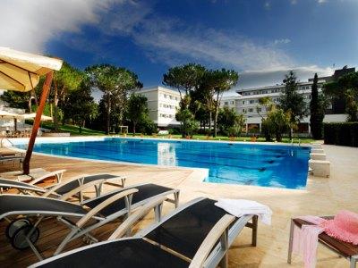 Hotel Sporting Pomezia Bagian luar foto